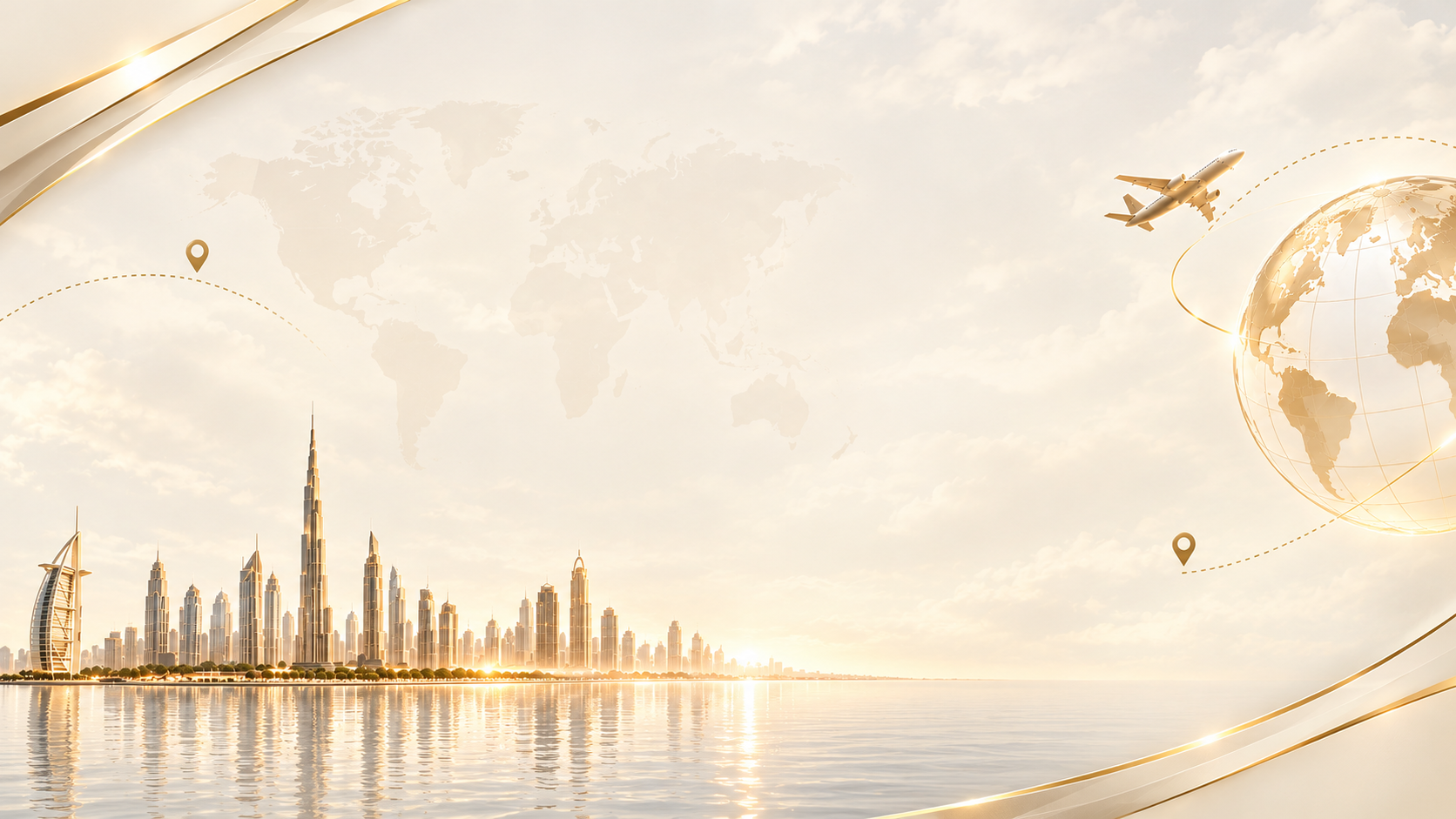 Go Abroad Migration background pattern