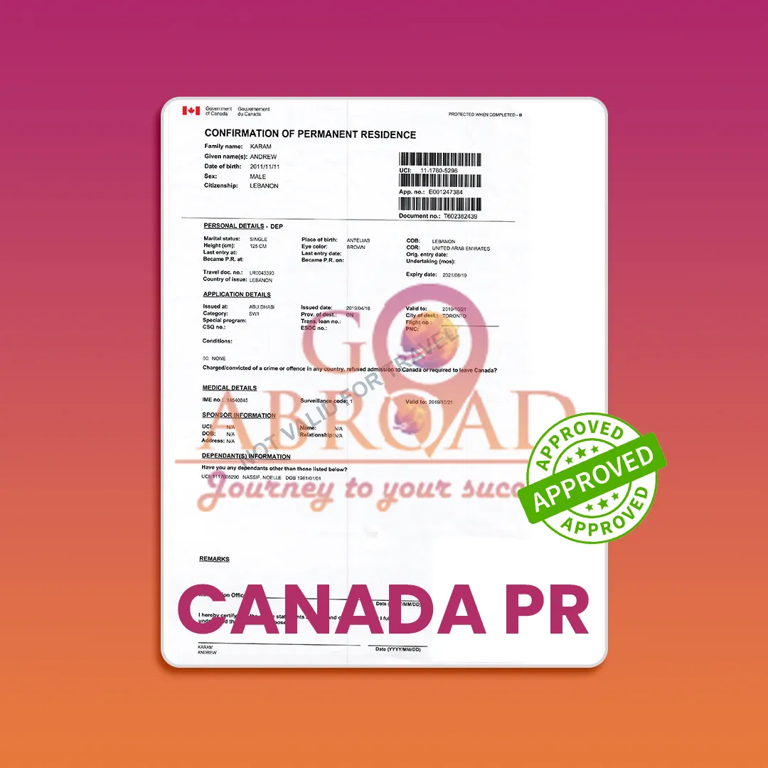 Students reviewing documents after student visa approval